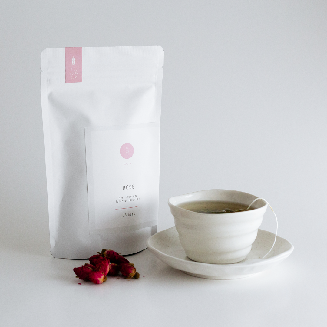 ROSE – Premium Green Tea Blend - SAJIN