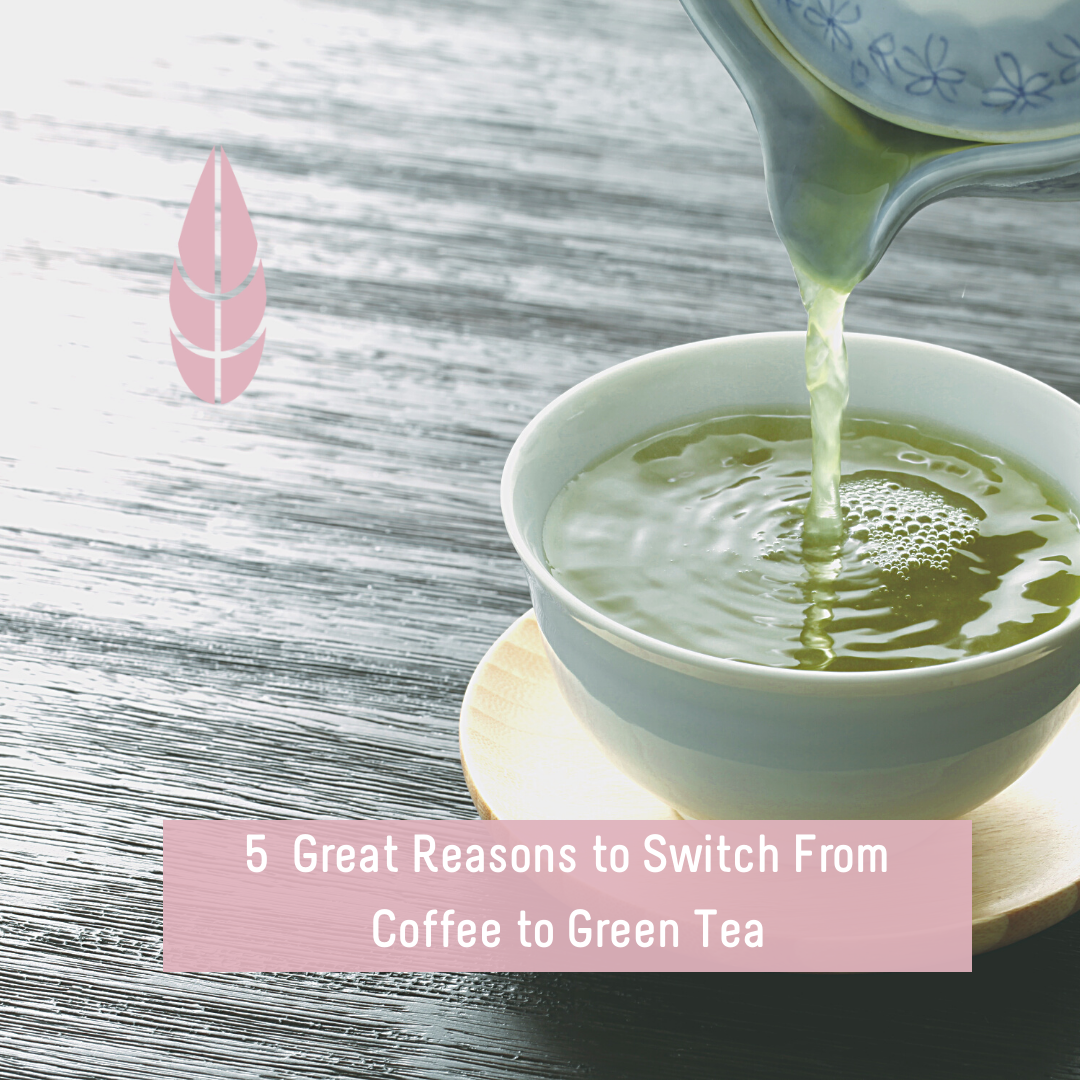 5 Great Reasons to Switch From Coffee to Green Tea - SAJIN